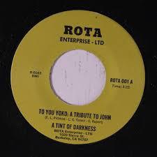A Tint Of Darkness - To You Yoko: A Tribute To John