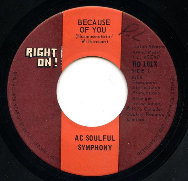 AC Soulful Symphony - Because Of You / More