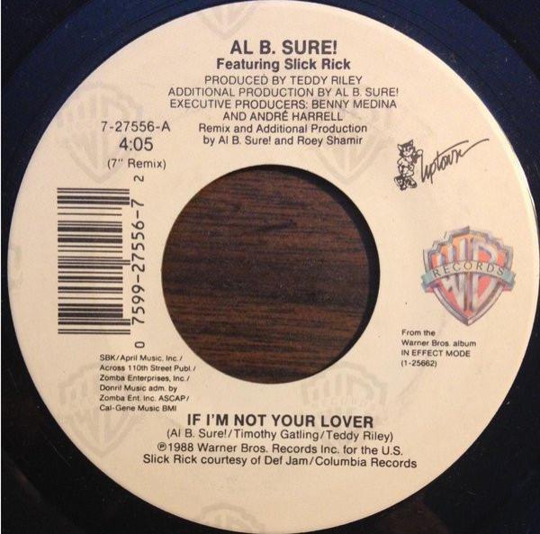 Al B. Sure!, Slick Rick - If I'm Not Your Lover