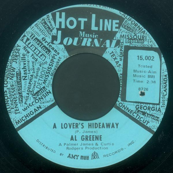 Al Green - A Lover's Hideaway / I’ll Be Good To You