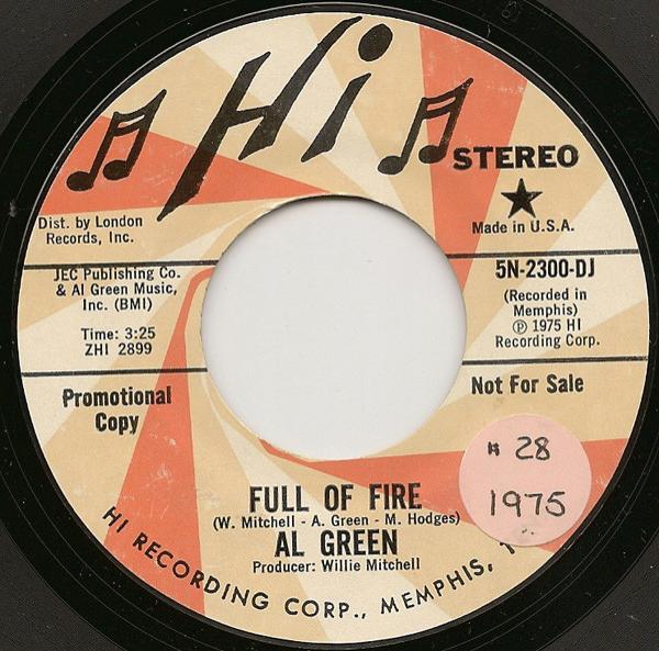 Al Green - Full Of Fire