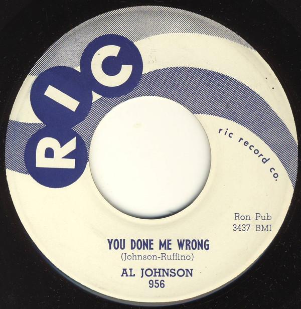 Al Johnson (6) - You Done Me Wrong / Lena