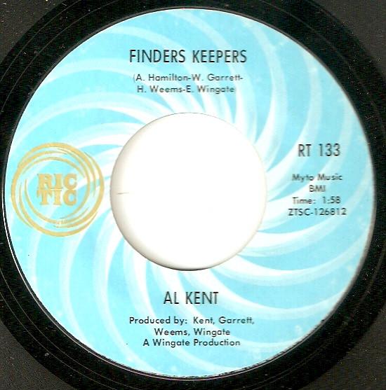 Al Kent , Al Kent Orchestra - Finders Keepers / Ooh! Pretty Lady