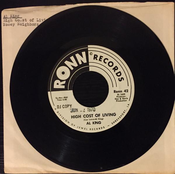 Al King - High Cost Of Living / Nosey Neighbors