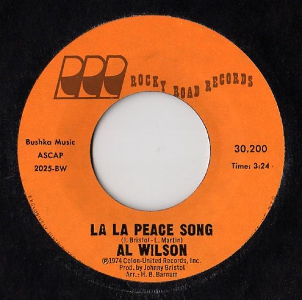 Al Wilson - La La Peace Song