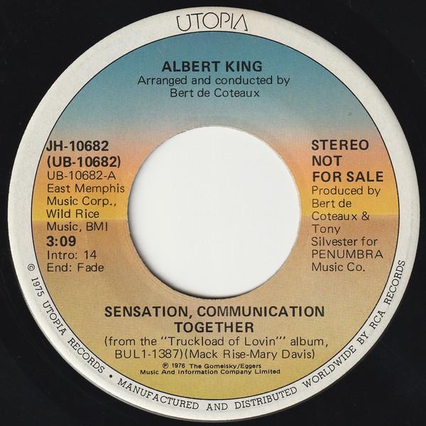 Albert King - Sensation, Communication Together