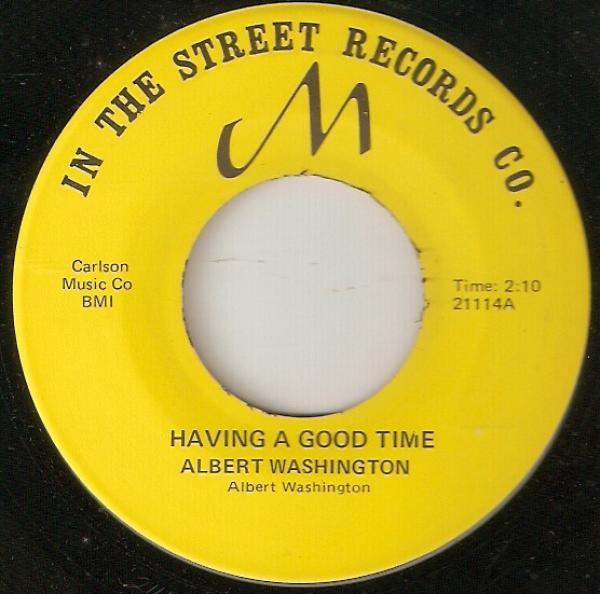 Albert Washington - Having A Good Time