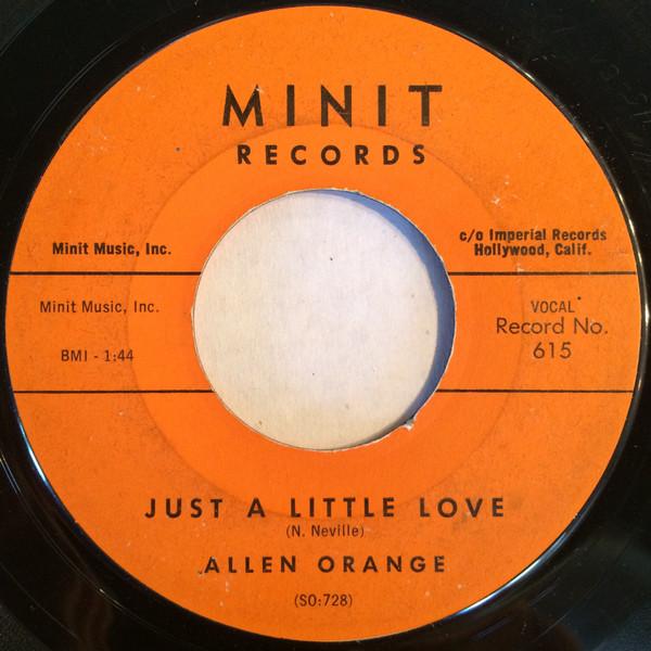 Allen Orange - Just A Little Love  / Forever