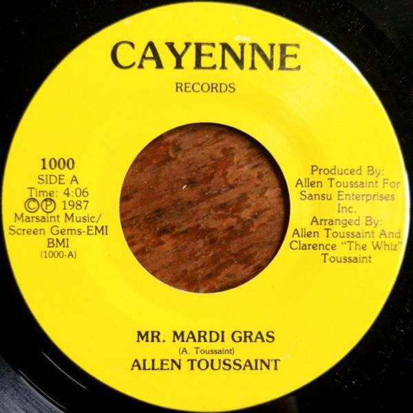 Allen Toussaint - Mr. Mardi Gras / I Love A Carnival Ball