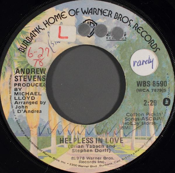 Andrew Stevens (7) - Helpless In Love