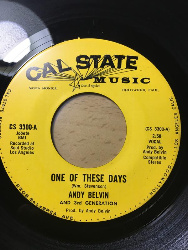 Andy Belvin, 3rd Generation (4) - One Of These Days