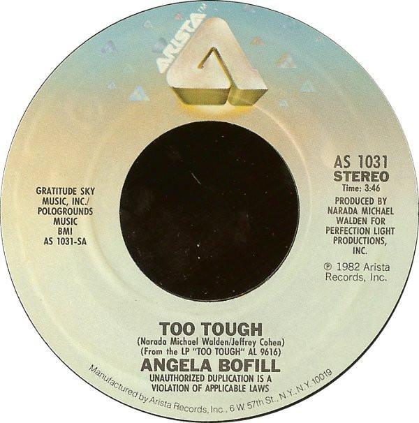Angela Bofill - Too Tough