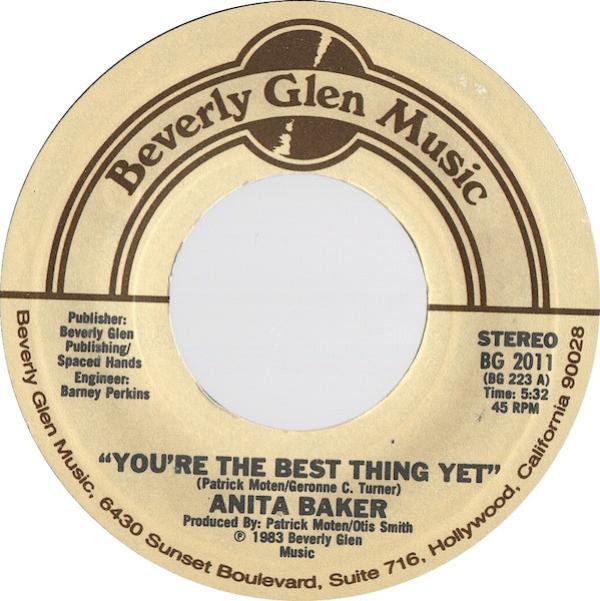 Anita Baker - You're The Best Thing Yet