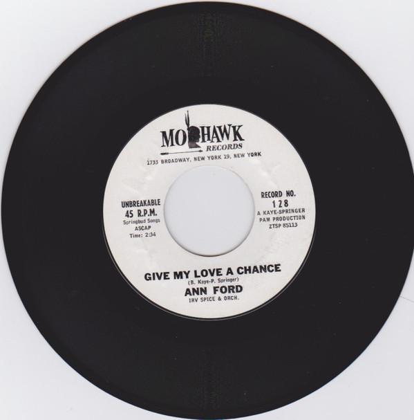 Ann Ford - Mister Humpty Dumpty / Give My Love A Chance