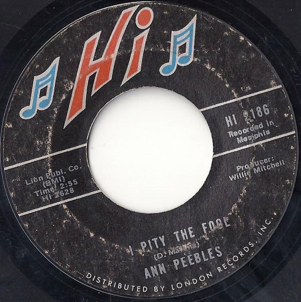 Ann Peebles - I Pity The Fool