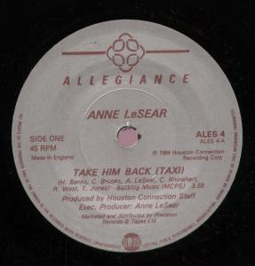 Anne LeSear - Take Him Back (Taxi)