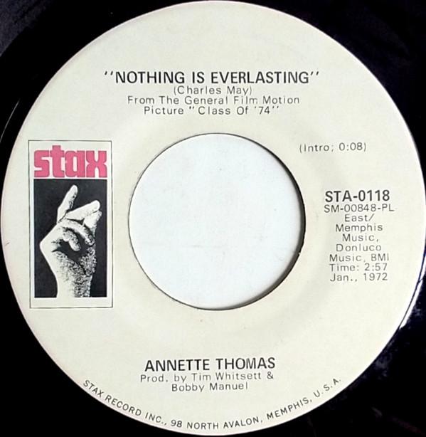 Annette May Thomas - Hang On / Nothing Is Everlasting