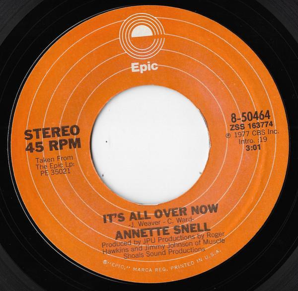 Annette Snell - It's All Over Now