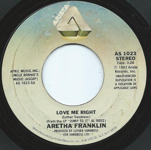 Aretha Franklin - Love Me Right