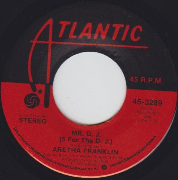 Aretha Franklin - Mr. D.J. (5 For The D.J.)