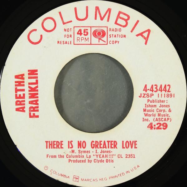 Aretha Franklin - There Is No Greater Love / You Made Me Love You