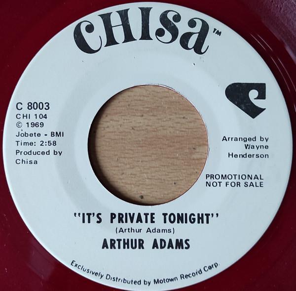 Arthur Adams - It's Private Tonight