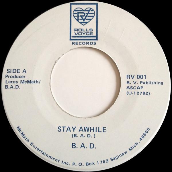 B.A.D. (4) - Stay While / Secret Admirer