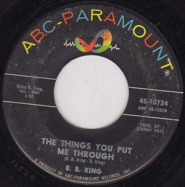 B.B. King - All Over Again / The Things You Put Me Through