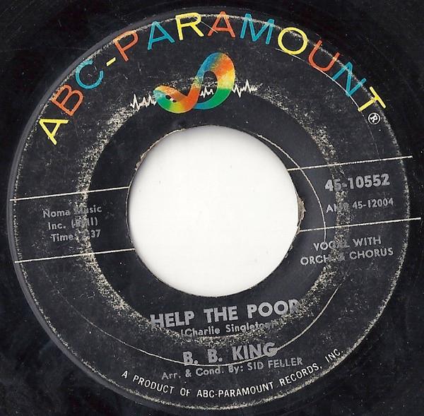 B.B. King - Help The Poor / I Wouldn't Have It Any Other Way