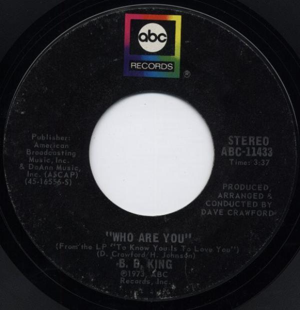 B.B. King - Who Are You
