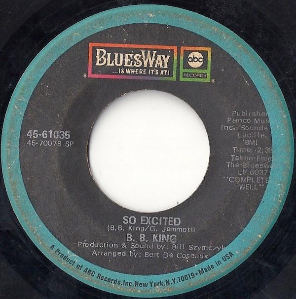 B.B. King - So Excited