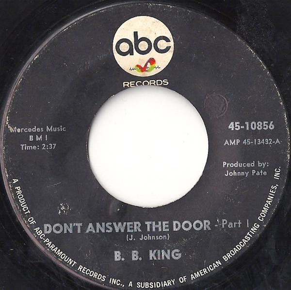 B.B. King - Don't Answer The Door