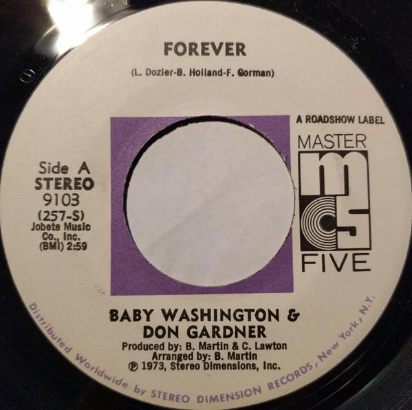 Baby Washington, Don Gardner - Forever