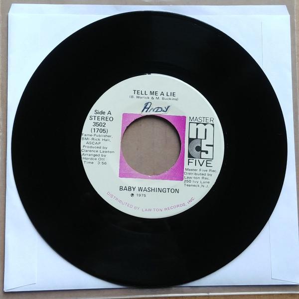 Baby Washington - Tell Me A Lie / I've Got To Break Away
