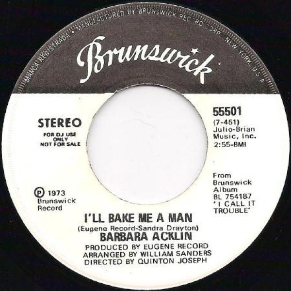 Barbara Acklin - I'll Bake Me A Man