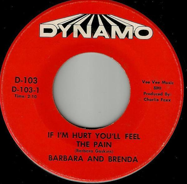 Barbara And Brenda - If I'm Hurt You'll Feel The Pain / Too Young To Be Fooled