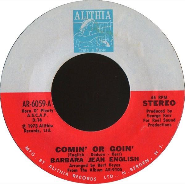 Barbara Jean English - Comin' Or Goin'