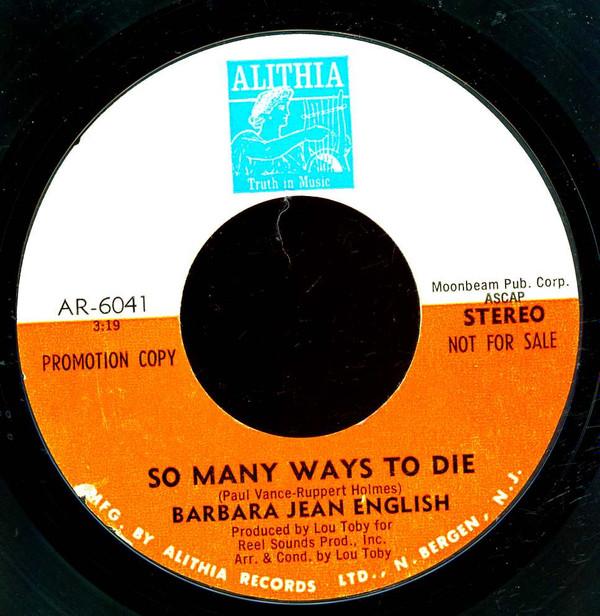 Barbara Jean English - So Many Ways To Die