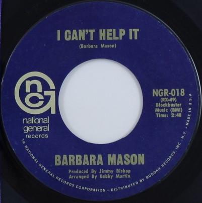 Barbara Mason - I Can't Help It / Jean (Gene)