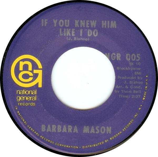 Barbara Mason - If You Knew Him Like I Do / Raindrops Keep Fallin' On My Head