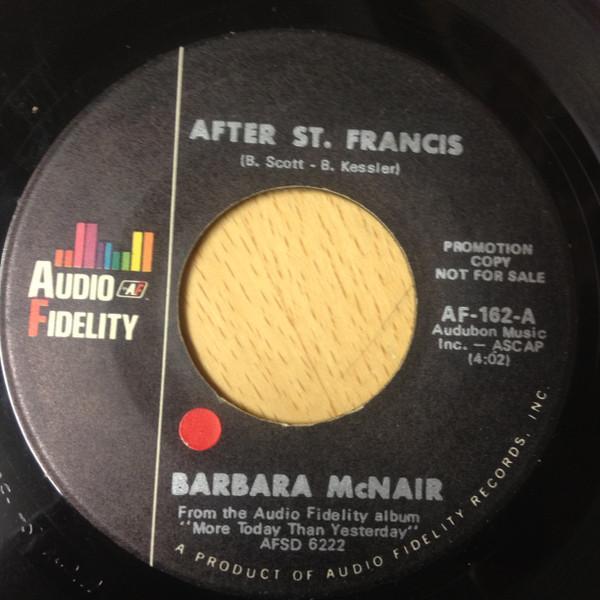 Barbara McNair - After St. Francis / I Can Tell