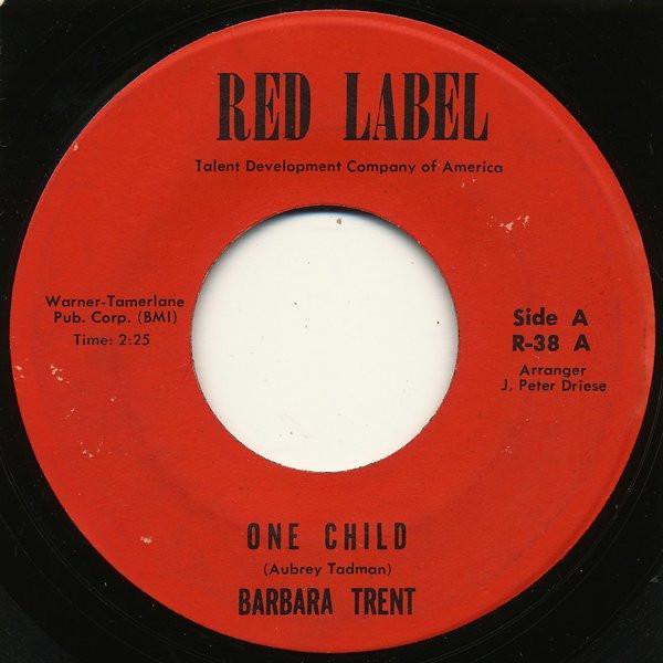 Barbara Trent - One Child / Butterfly Mornin's