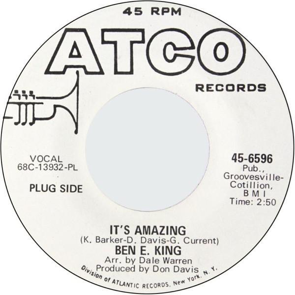 Ben E. King - Where's The Girl / It's Amazing