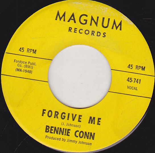 Bennie Conn - Forgive Me / I'm So Glad To Be Back Home