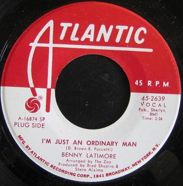 Benny Latimore - I Pity The Fool / Just An Ordinary Man