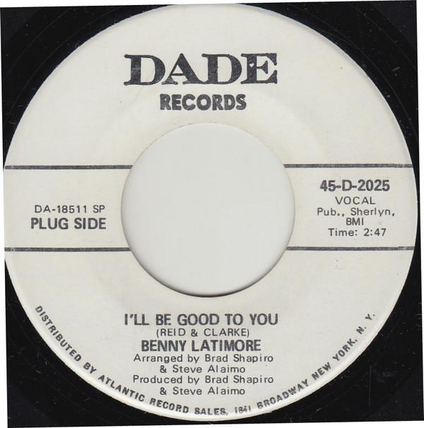 Benny Latimore - I'll Be Good To You