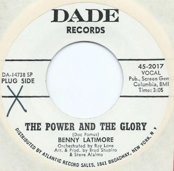 Benny Latimore - The Power And The Glory