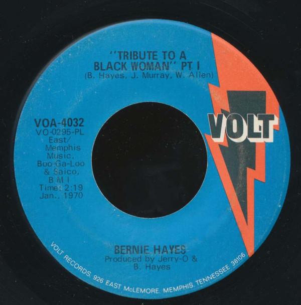 Bernie Hayes - Tribute To A Black Woman