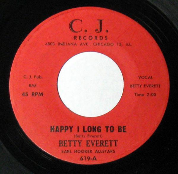 Betty Everett - Happy I Long To Be / Your Loving Arms