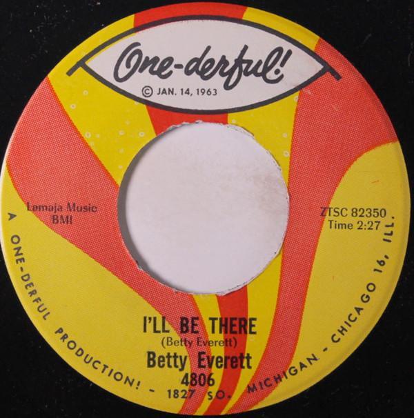Betty Everett - I'll Be There / Your Love Is Important To Me